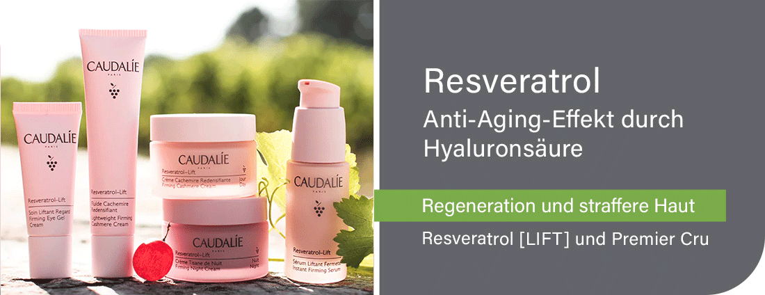 Resveratrol – Anti-Aging-Effekt durch Hyaluronsäure